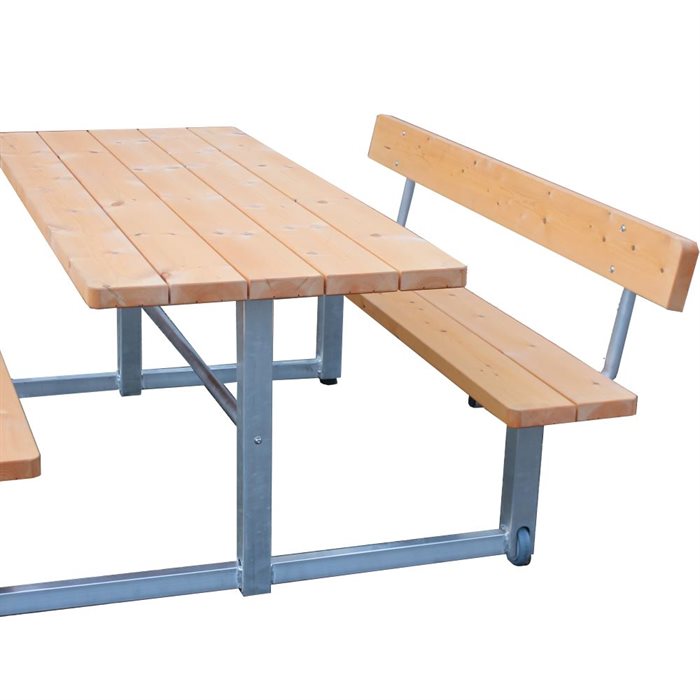 Bordbænke sæt U-model - dansk produceret i topkvalitet