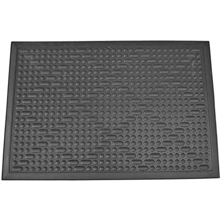 Skridsikker gummimåtte til skrivebordet og arbejdsstationen | Forebygger skader